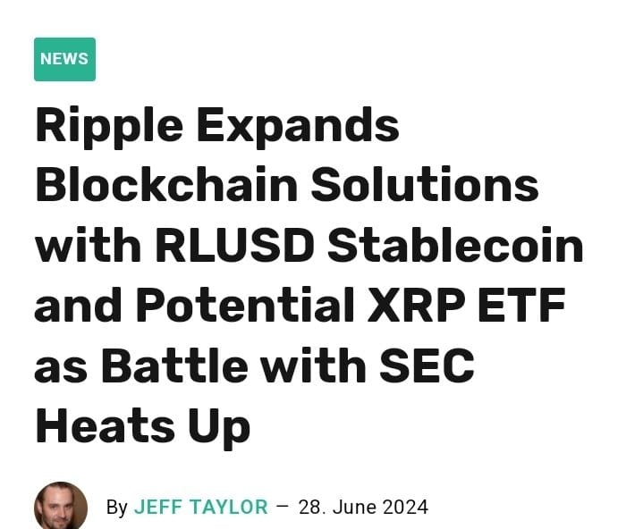 RLUSD Stablecoin: Ripple Expands Blockchain Solutions and Potential XRP ETF 2 crypto news