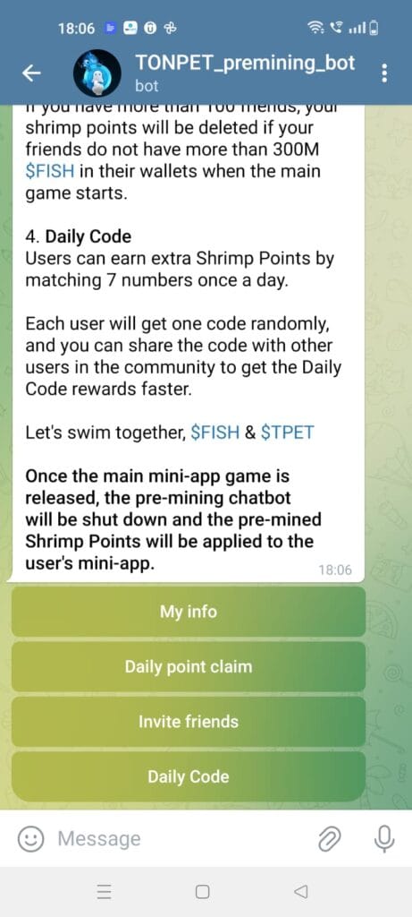 TON FISH Airdrop: Play the Fun Telegram Mini-Game TONPET_Premining_Bot 5 crypto news