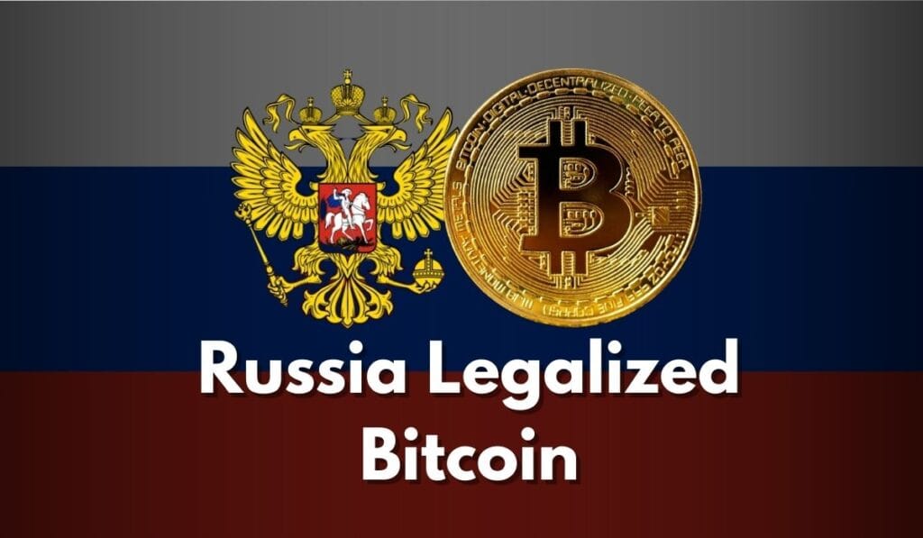 Russia Legalized Bitcoin: BTC Bull run Soon? 1 crypto news