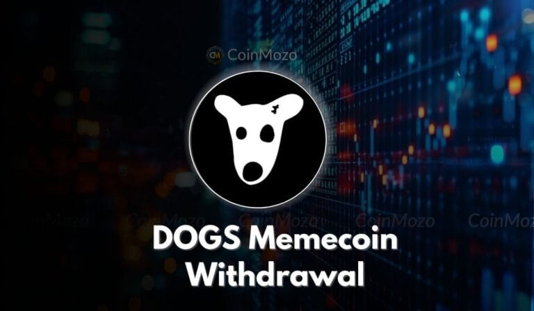 DOGS memecoin withdrawal