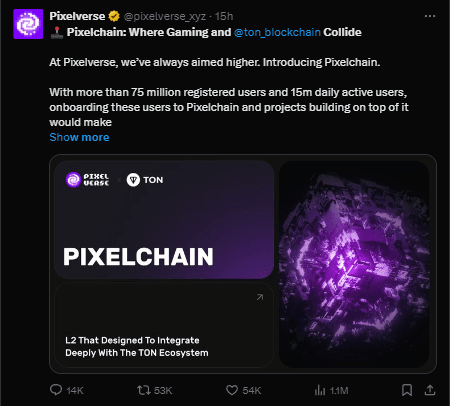 Pixelverse Pixelchain: The Next Big Thing After $PIXFI Airdrop 3 crypto news
