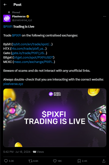 Pixelverse $PIXFI Token Airdrop: Didn't Receive Free Coins? 4 crypto news