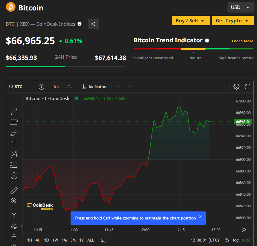 Bitcoin Price Rally Above $67,000, Impact on Other Crypto, What Analyst Says? 4 crypto news
