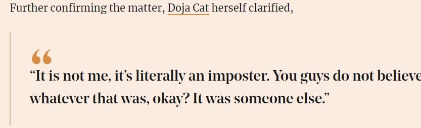 Crypto Celebrities: DOJA Cat's Account Hacked to Promote Fake Coin! 3 crypto news