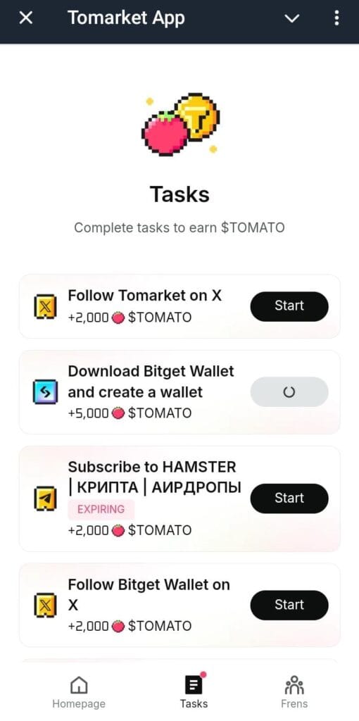 Bitget Wallet Hidden Rewards on Tomarket App & Catizen AI 3 crypto news