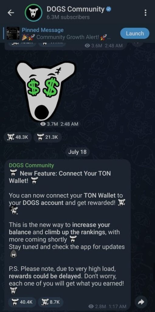 DOGS Memecoin Withdrawal: Step-By-Step Airdrop Withdrawal Guide 8 crypto news