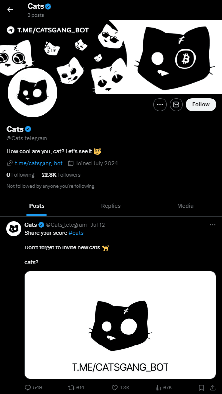 CATS Memecoin Telegram Airdrop: Step-by-Step Withdraw Guide 3 crypto news