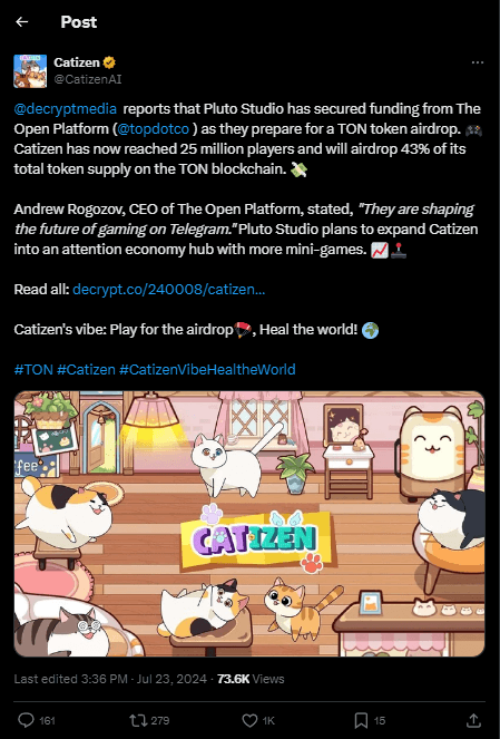 Catizen Listing Date: Why No New Airdrop Updates From $CATI Owners? 3 crypto news