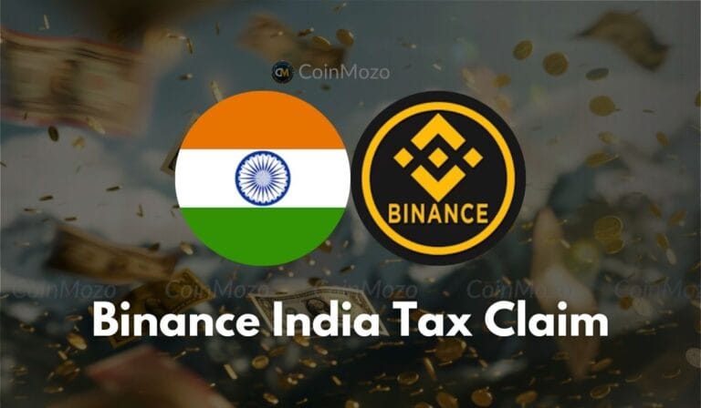 Binance India Tax Claim