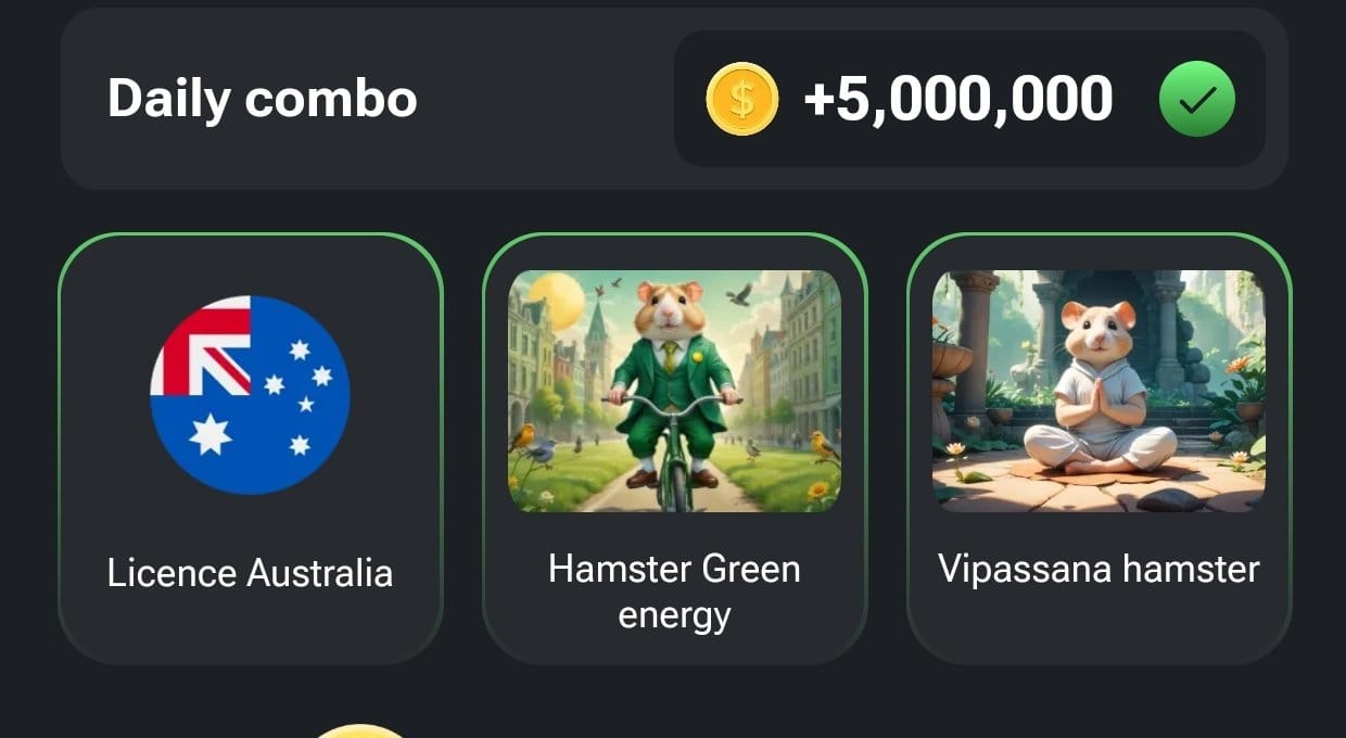 Hamster Kombat Daily Rewards & Mini Games 3 crypto news