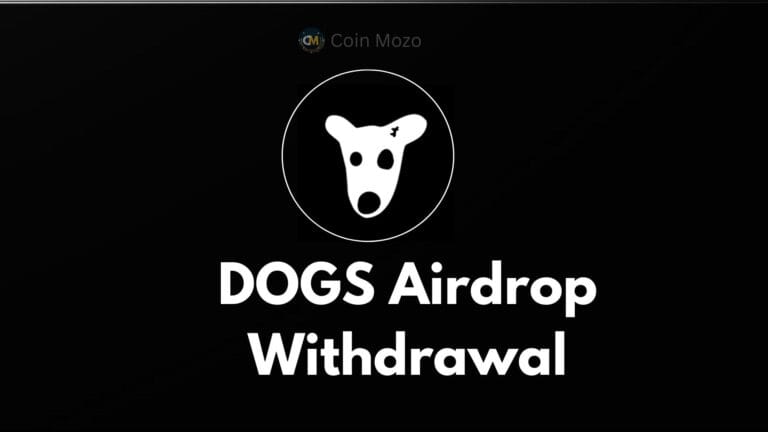 Dogs Airdrop Withdrawal