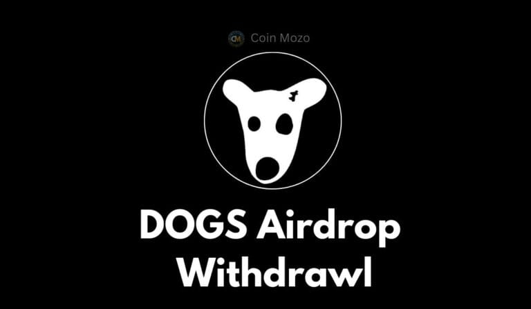 Dogs Memecoin Airdrop Withdrawl