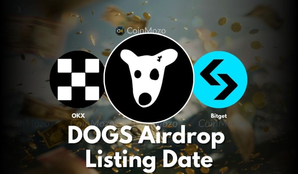DOGS Airdrop Listing: OKX & Bitget, Start Spot Trading on 20 August! 1 crypto news