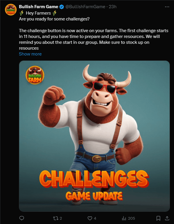 Bullish Farm Telegram Game: Grab Your Free Crypto Airdrop Now! 3 crypto news