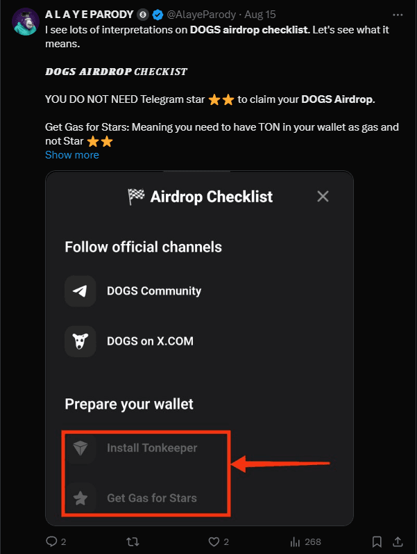 DOGS Airdrop Checklist: Beware! One Mistake & Loose $DOGS 3 crypto news