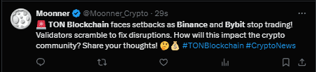 Binance & Bybit Suspension of TON Blockchain Trades: Crisis or Opportunity? 3 crypto news