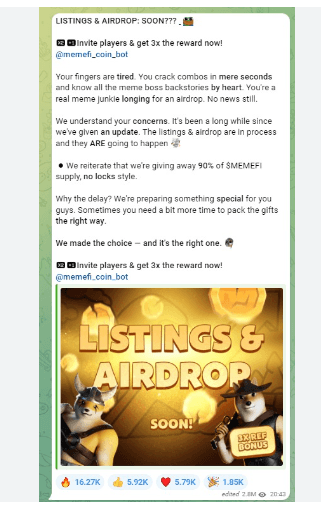 MemeFi Coin Listing Date on 9th October: Market Cap, Big Airdrop Reveal & Price Prediction 3 crypto news