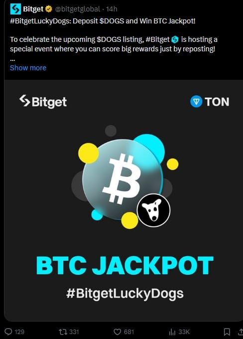DOGS Coin Price: $0.0009 on Binance Listing? 3 crypto news