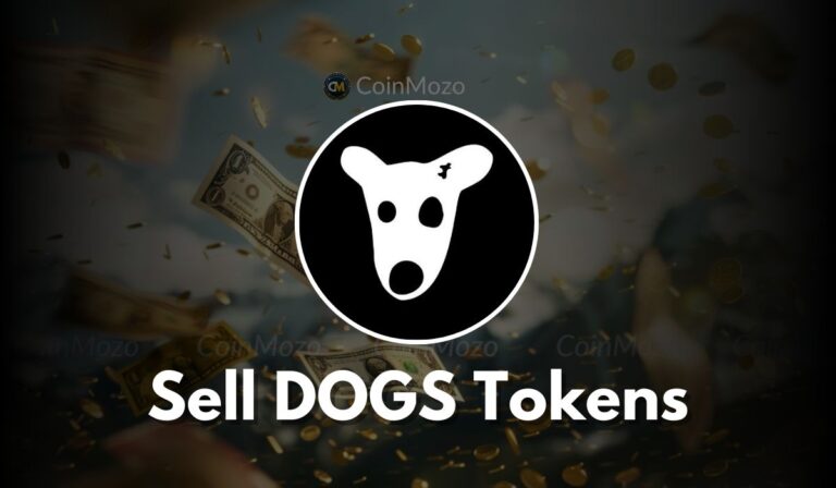 sell DOGS tokens