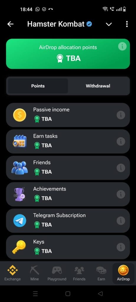 Hamster Kombat Airdrop Update: What are AirDrop Allocation Points? 8 crypto news