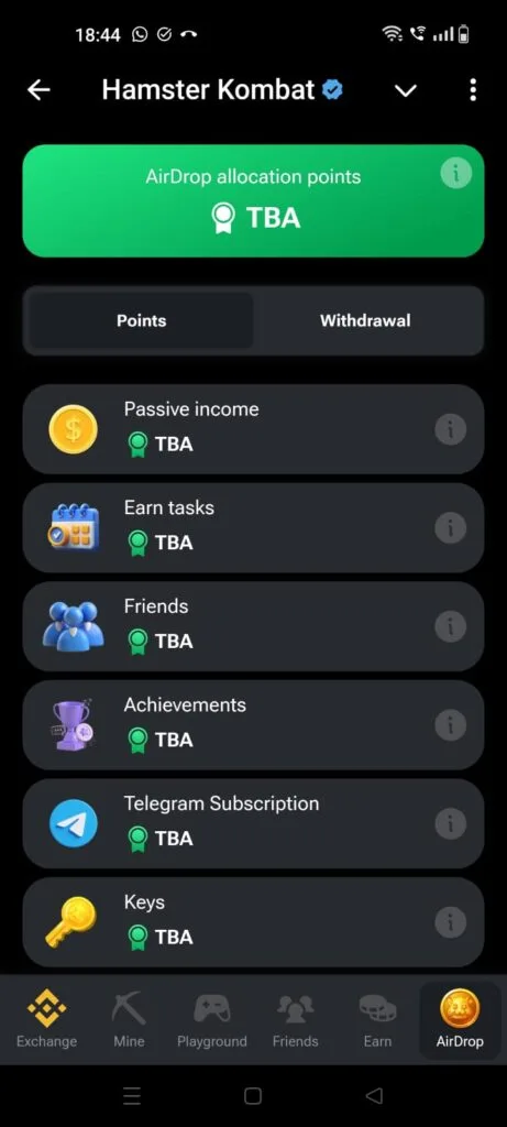 Hamster Kombat Airdrop Update: What are AirDrop Allocation Points? 8 crypto news