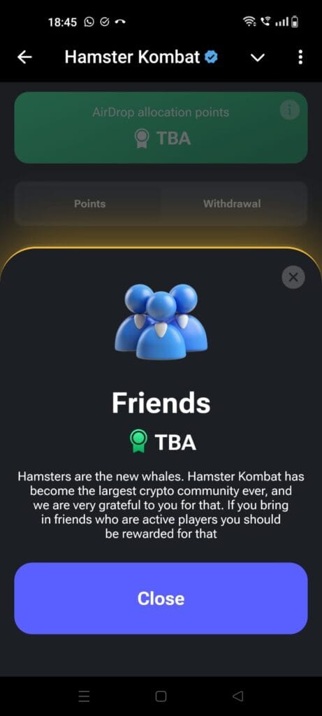 Hamster Kombat Airdrop Update: What are AirDrop Allocation Points? 4 crypto news