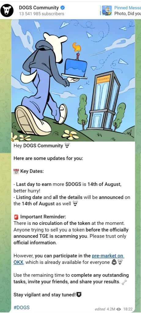 Tomarket Airdrop Listing Date Countdown Starts! Boost Your $TOMATO Before 2nd September 3 crypto news