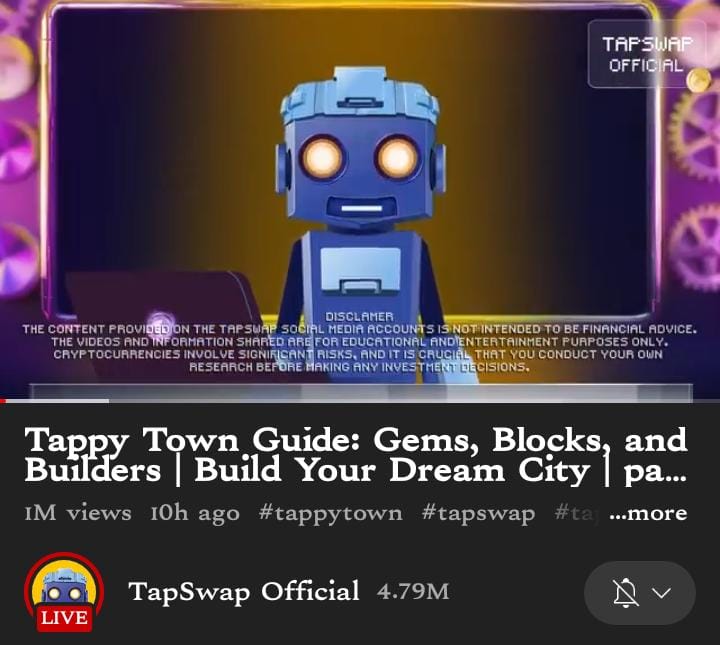 TapSwap Daily Cinema Codes: Ticket to Bigger Wins 5 crypto news