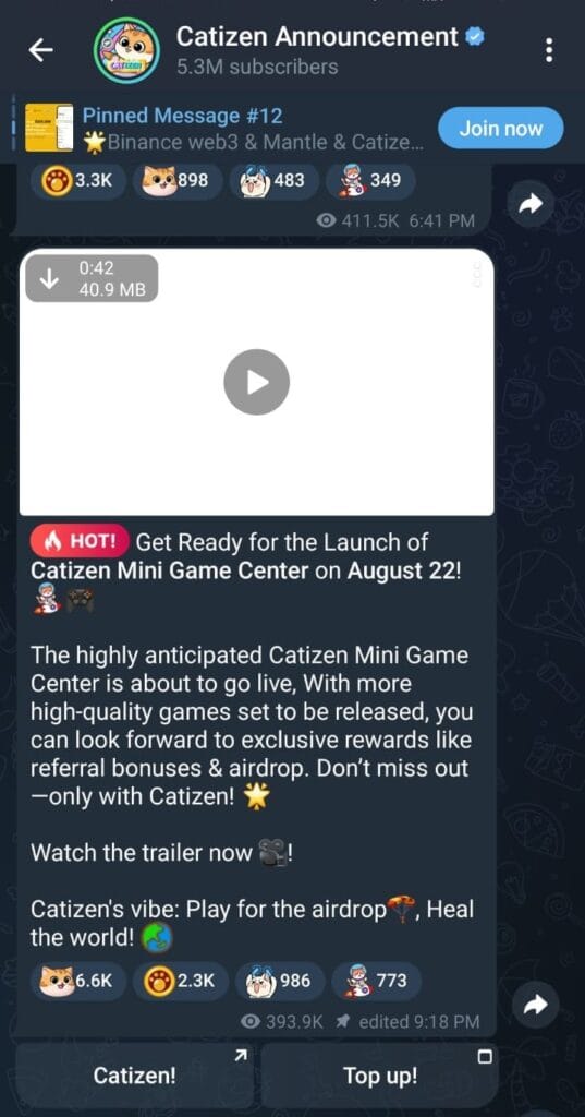 Catizen Airdrops & Massive Rewards Coming on 22 August! 3 crypto news