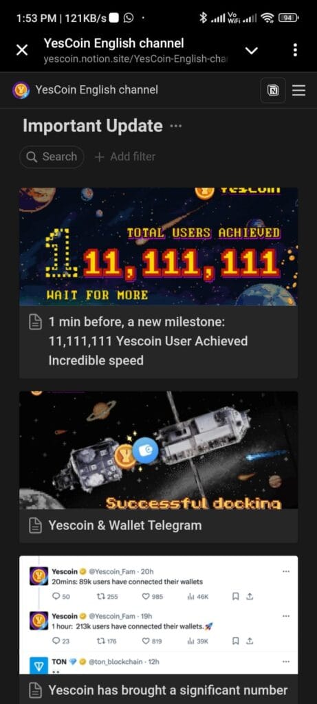YesCoin Listing Date Out! Earn Free Coins for Real Money Before 1st October! 4 crypto news