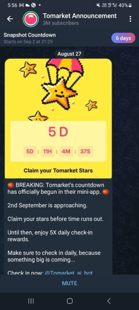 Tomarket Listing Date: 5x Rewards & Free Stars Keys! Maximize $TOMATO Before September 2nd 3 crypto news