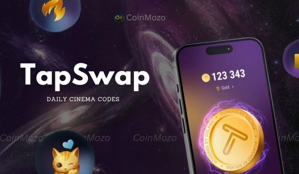 TapSwap Daily Cinema Codes: Ticket to Bigger Wins 1 TapSwap Daily Cinema Codes