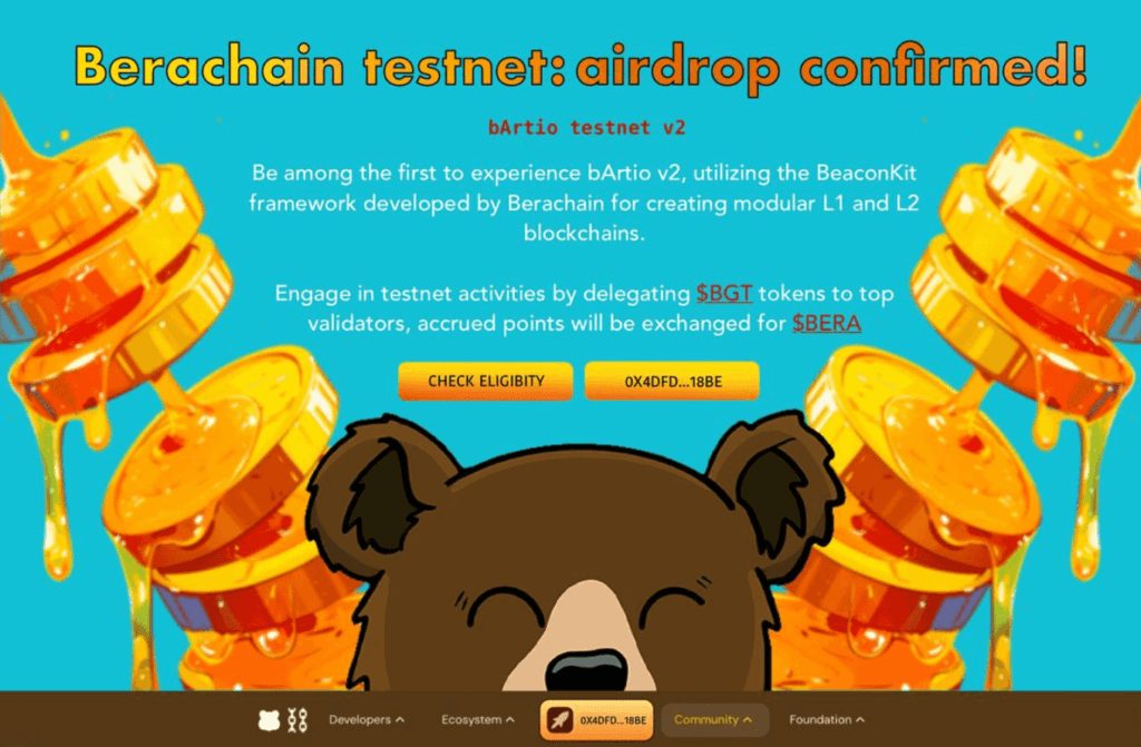 Berachain Airdrop: Grab Your Free $BERA Tokens 2 crypto news