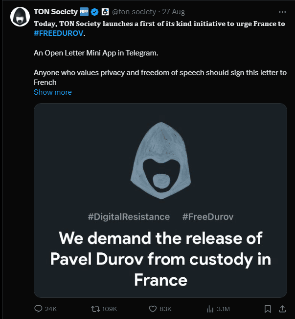 Telegram CEO Released: Pavel Durov Out of Jail but Under Strict Supervision 2 crypto news