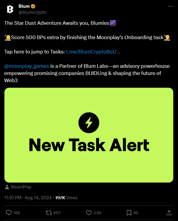 Blum Listing Date: Free $BLUM Airdrops Before September 30th? 3 crypto news