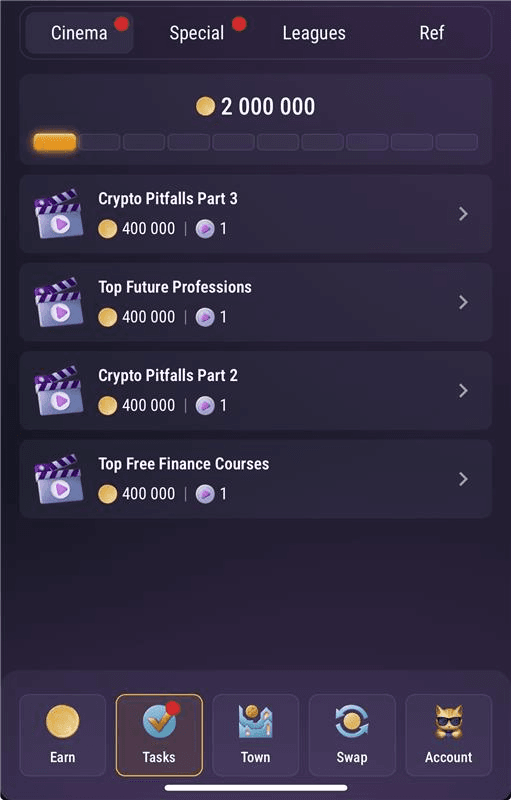 TapSwap Daily Cinema Codes: Ticket to Bigger Wins 7 crypto news