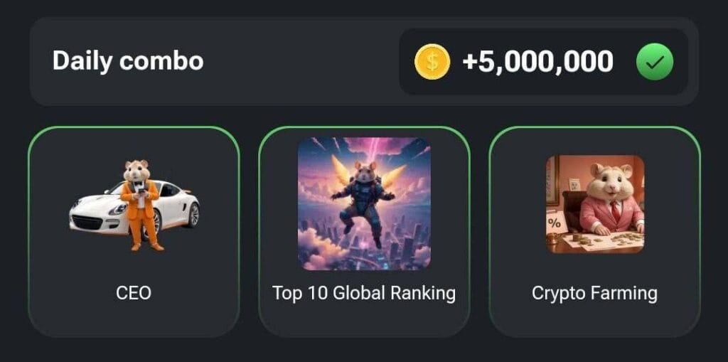 Hamster Kombat Daily Rewards & Mini Games 3 crypto news