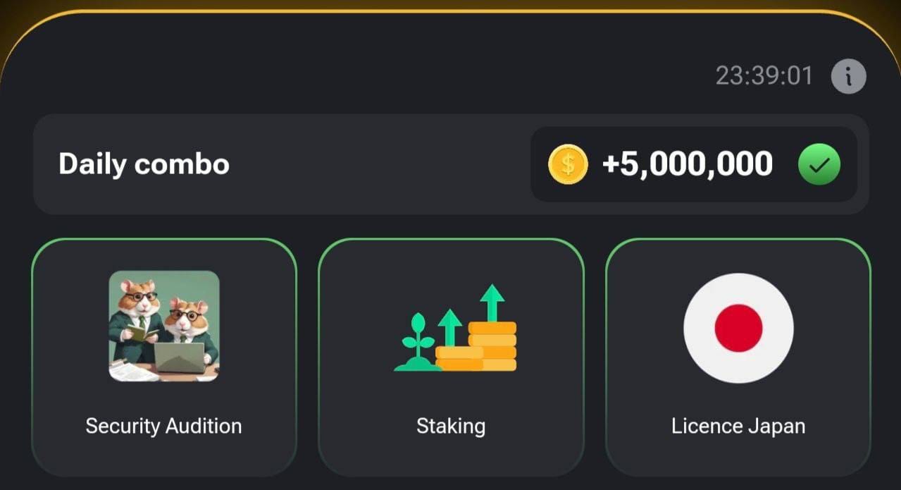 Hamster Kombat Daily Rewards & Mini Games 3 crypto news
