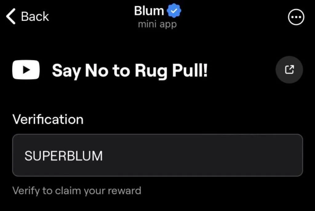 BLUM Daily Secret Code for 21 Sep: Unveiling Latest Mystery 3 crypto news