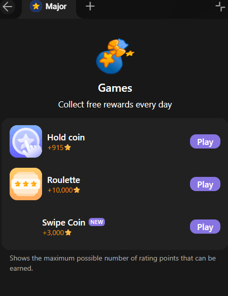 MAJOR Airdrop Listing: Guide to Increase Ratings & Earning TON Coins 7 crypto news