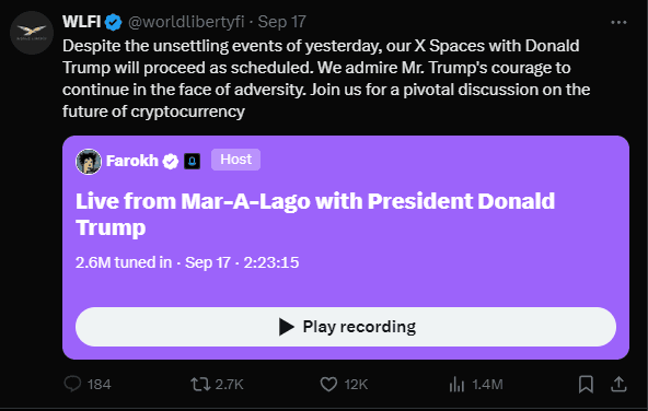 $WLFI Crypto: Trump's New Digital Coin, Is it Worth Investing? 2 crypto news