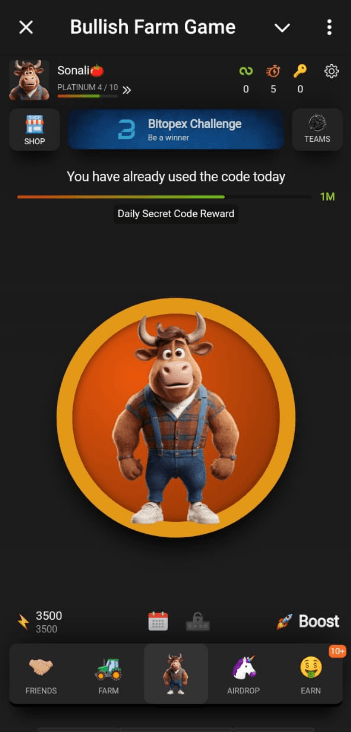 Bullish Farm Daily Code: Unlock Your 24th September Rewards 3 crypto news
