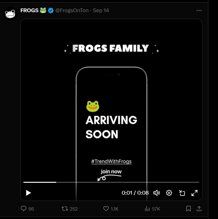 Frogs Airdrop Listing Date: Claim Your Free Tokens Before the October 4, 2024 Deadline! 2 crypto news