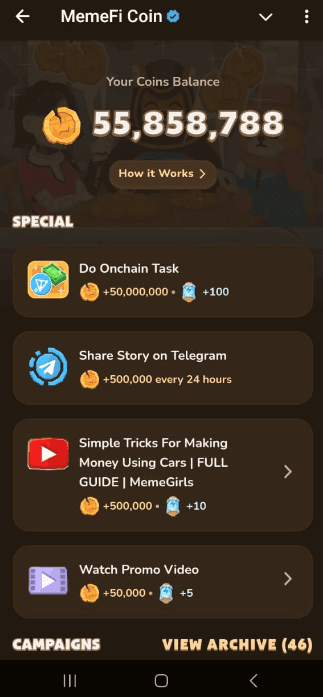 Memefi Coin Listing Date: Earn 300 Million Coins Before October 9th with SPIN Energy 3 crypto news