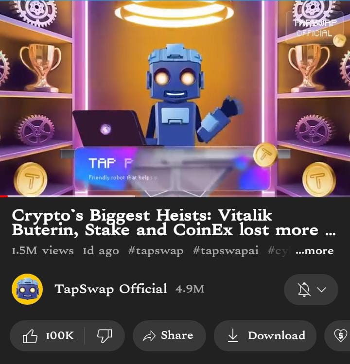 TapSwap Daily Cinema Codes: Ticket to Bigger Wins 3 crypto news