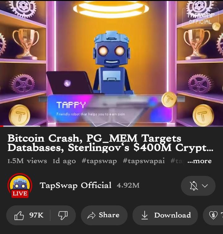 TapSwap Daily Cinema Codes: Ticket to Bigger Wins 3 crypto news