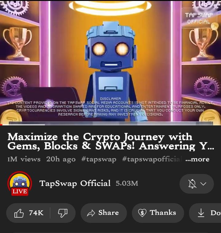TapSwap Daily Cinema Codes: Ticket to Bigger Wins 3 crypto news