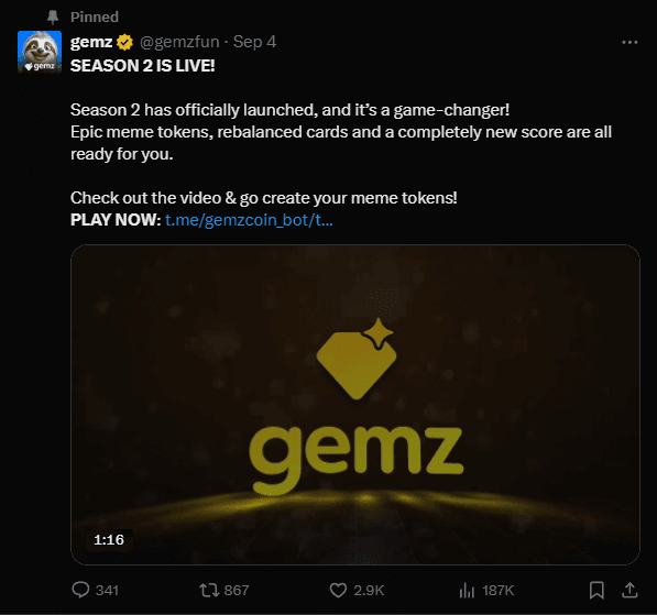 Gemz Airdrop Listing Date: Maximize Your Token Before 30th September 2 crypto news