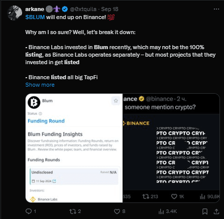 Blum Listing Date: Claim Your Free $BLUM Before Sep 30th 3 crypto news