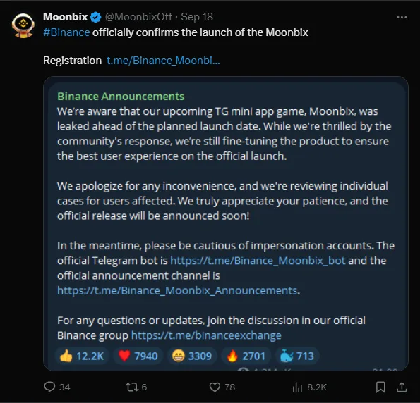 Moonbix Listing Date Countdown: Grab Free $BIX Before November 4th 3 crypto news
